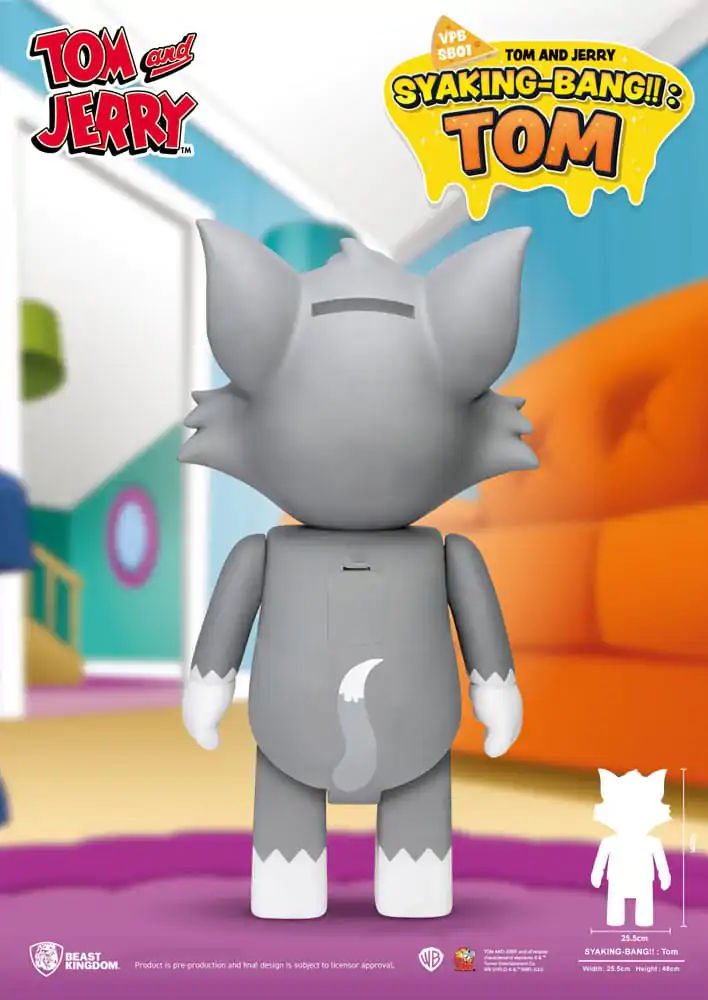 Tom & Jerry Šetriaca pokladnička Vinyl Bank Tom 48 cm produktová fotografia