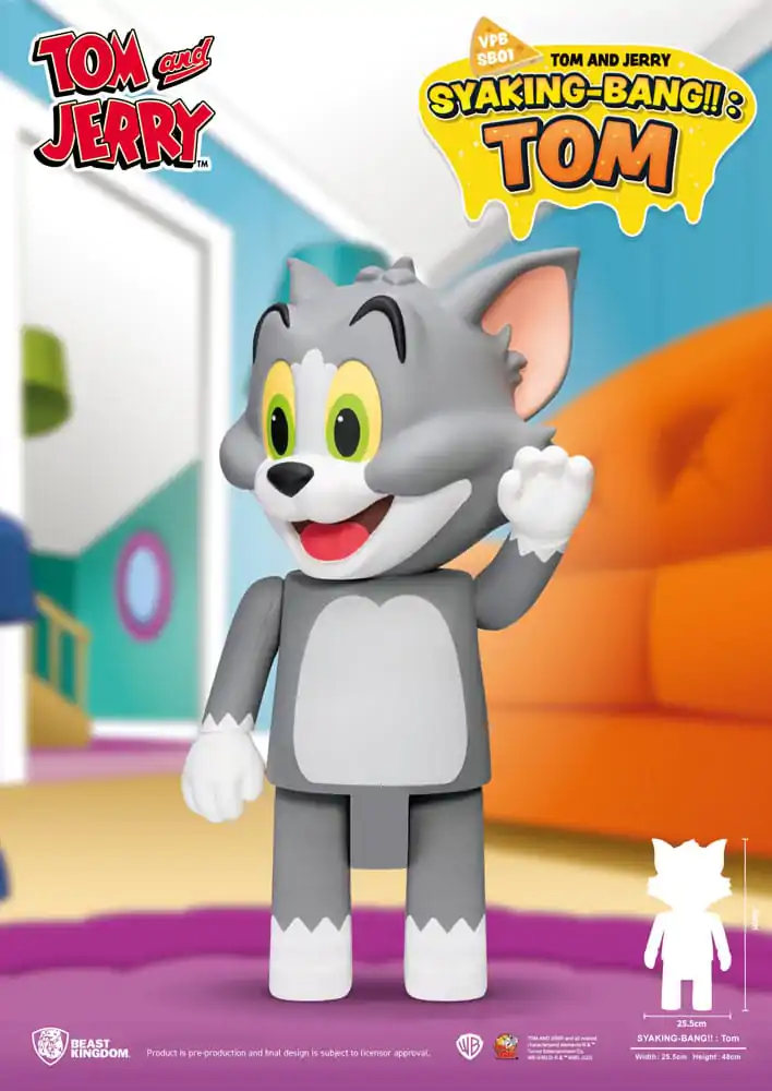 Tom & Jerry Šetriaca pokladnička Vinyl Bank Tom 48 cm produktová fotografia