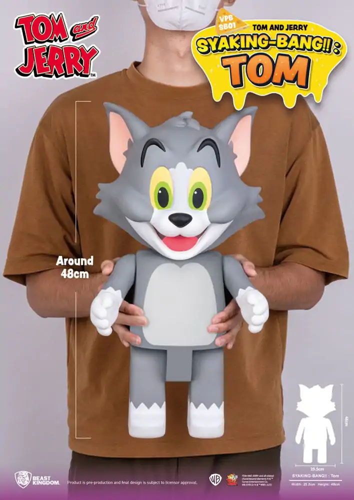 Tom & Jerry Šetriaca pokladnička Vinyl Bank Tom 48 cm produktová fotografia