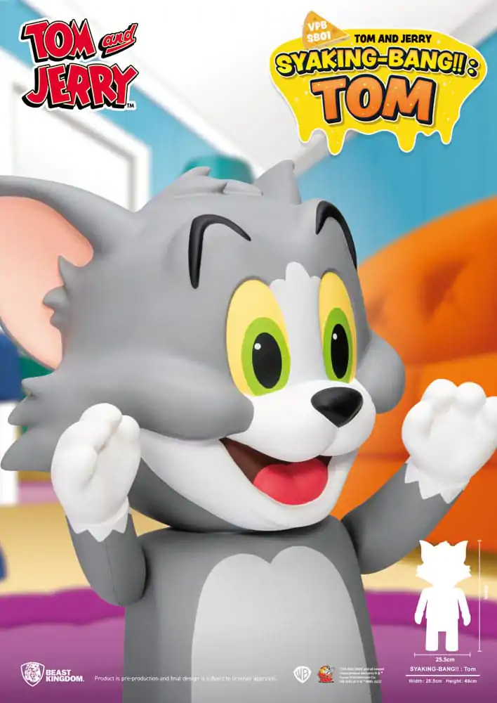 Tom & Jerry Šetriaca pokladnička Vinyl Bank Tom 48 cm produktová fotografia