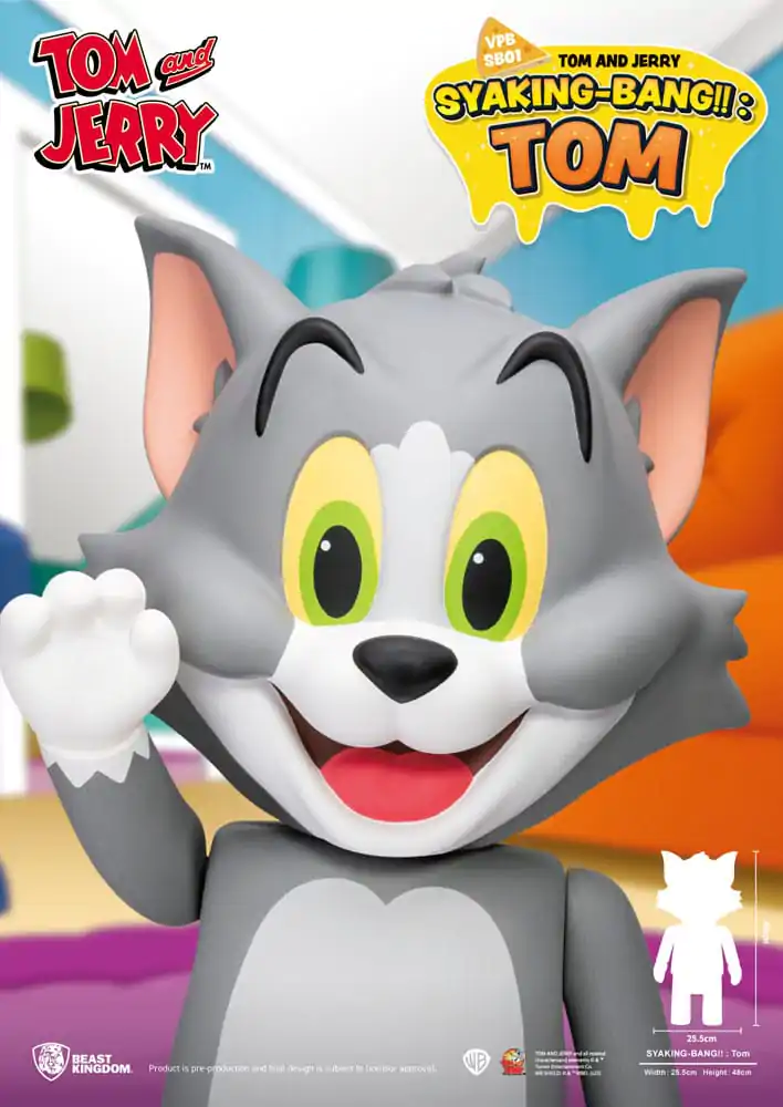 Tom & Jerry Šetriaca pokladnička Vinyl Bank Tom 48 cm produktová fotografia
