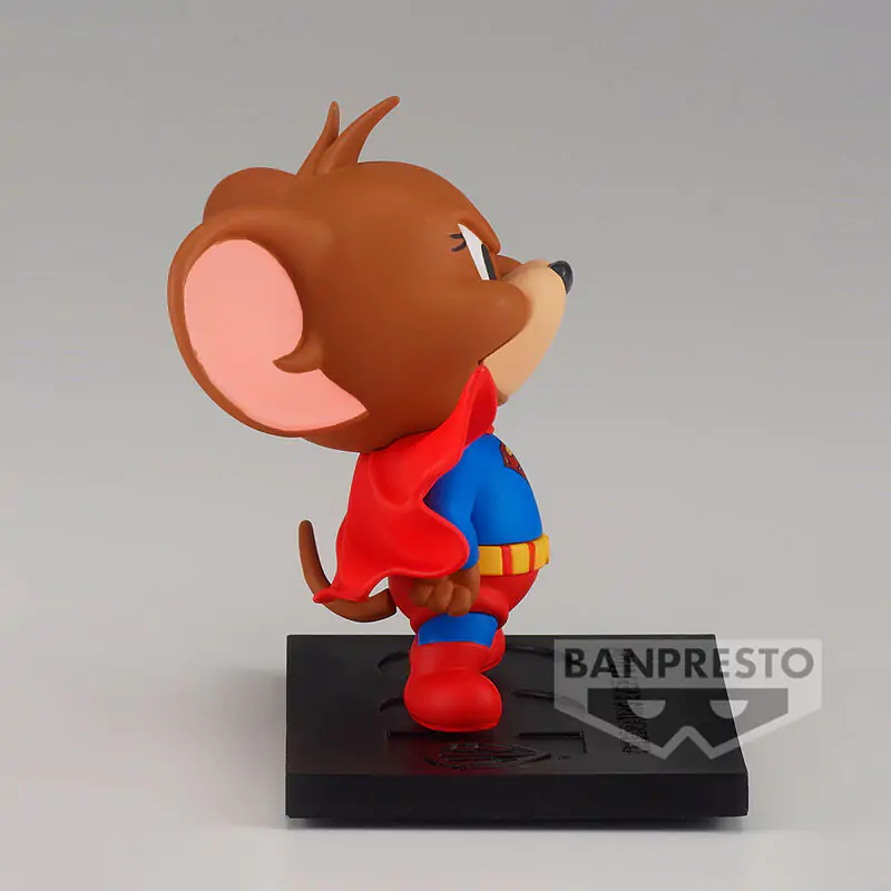 Tom and Jerry 100th Anniversary Warner Bross Jerry as Superman figúrka 6cm produktová fotografia
