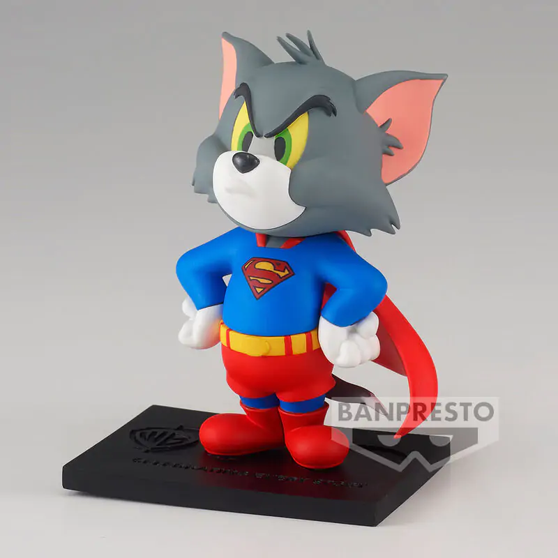 Tom and Jerry 100th Anniversary Warner Bross Tom as Superman figúrka 8 cm produktová fotografia