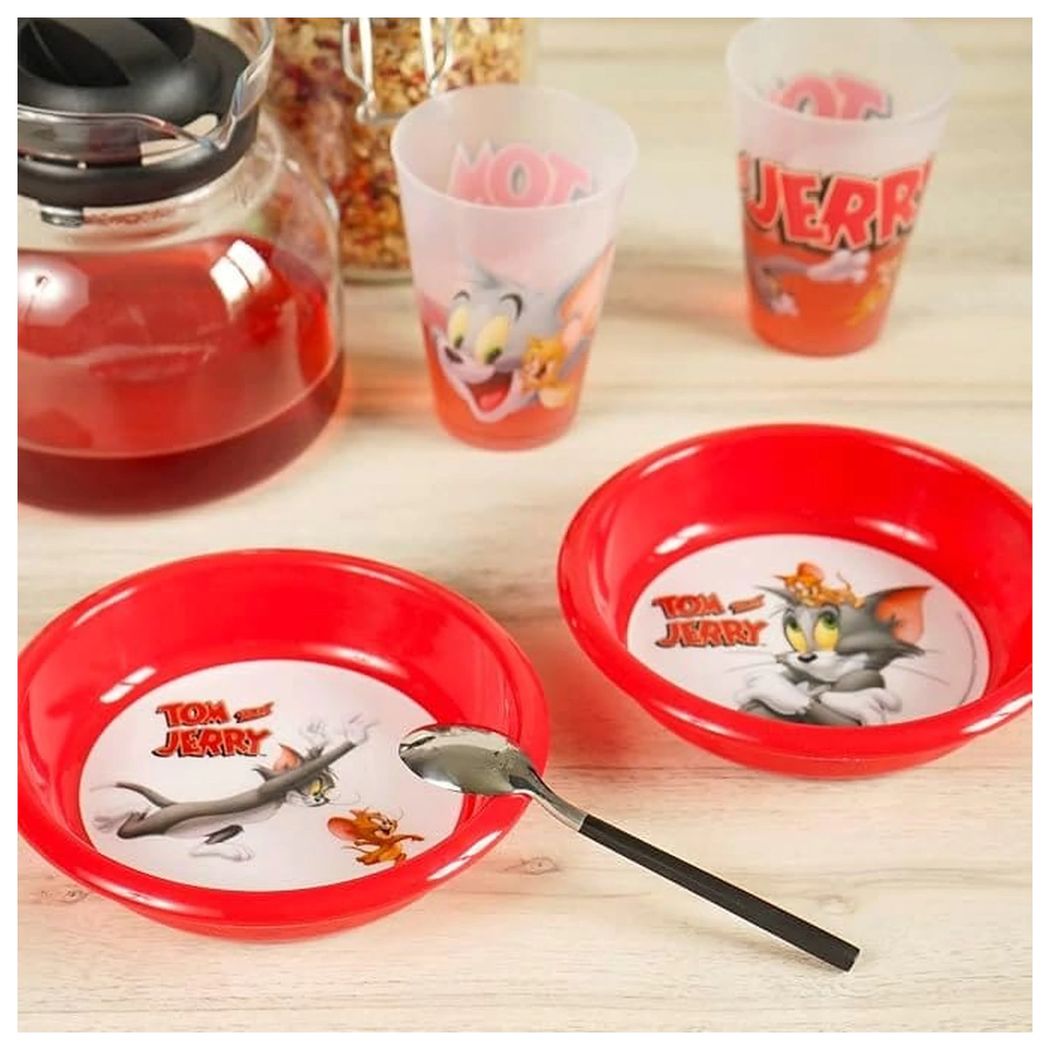 Tom & Jerry Miska na cereálie, 4 kusy, 300 ml produktová fotografia