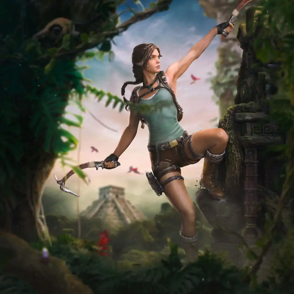 Tomb Raider Deluxe Art mierka socha 1/10 Lara Croft 36 cm produktová fotografia