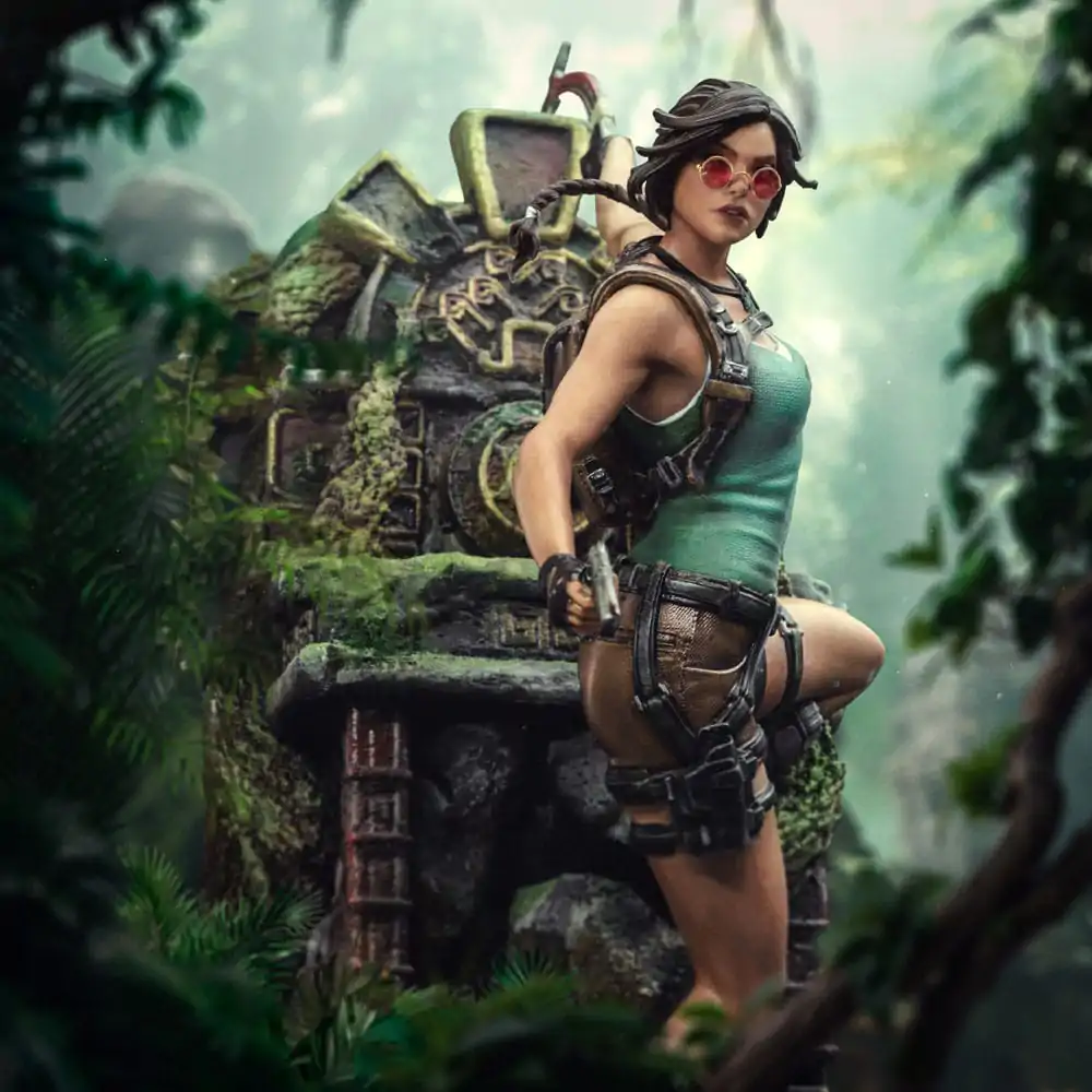 Tomb Raider Deluxe Art mierka socha 1/10 Lara Croft 36 cm produktová fotografia