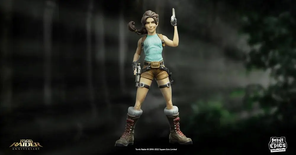 Tomb Raider Mini Epics vinyl figúrka Lara Croft 17 cm termékfotó