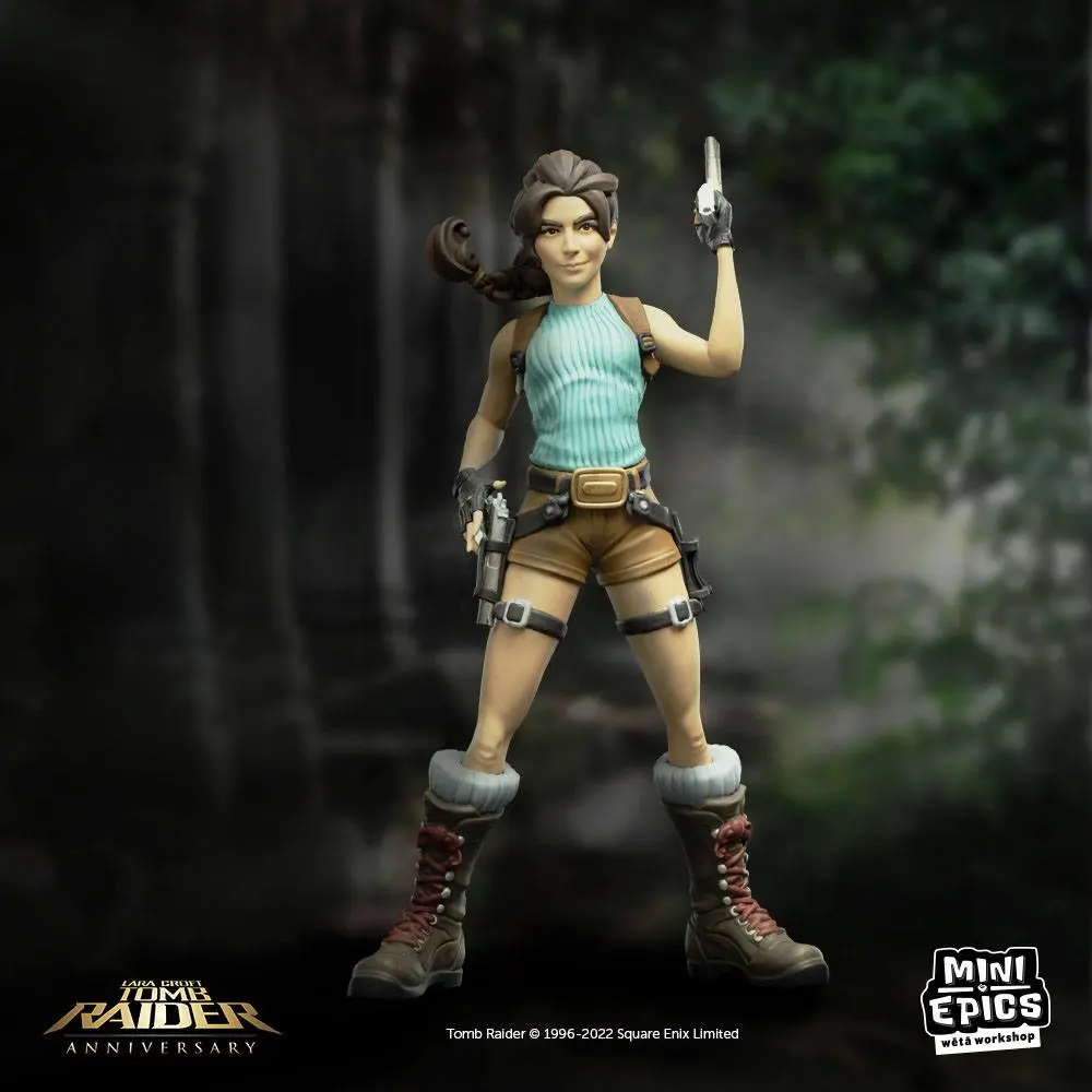 Tomb Raider Mini Epics vinyl figúrka Lara Croft 17 cm termékfotó