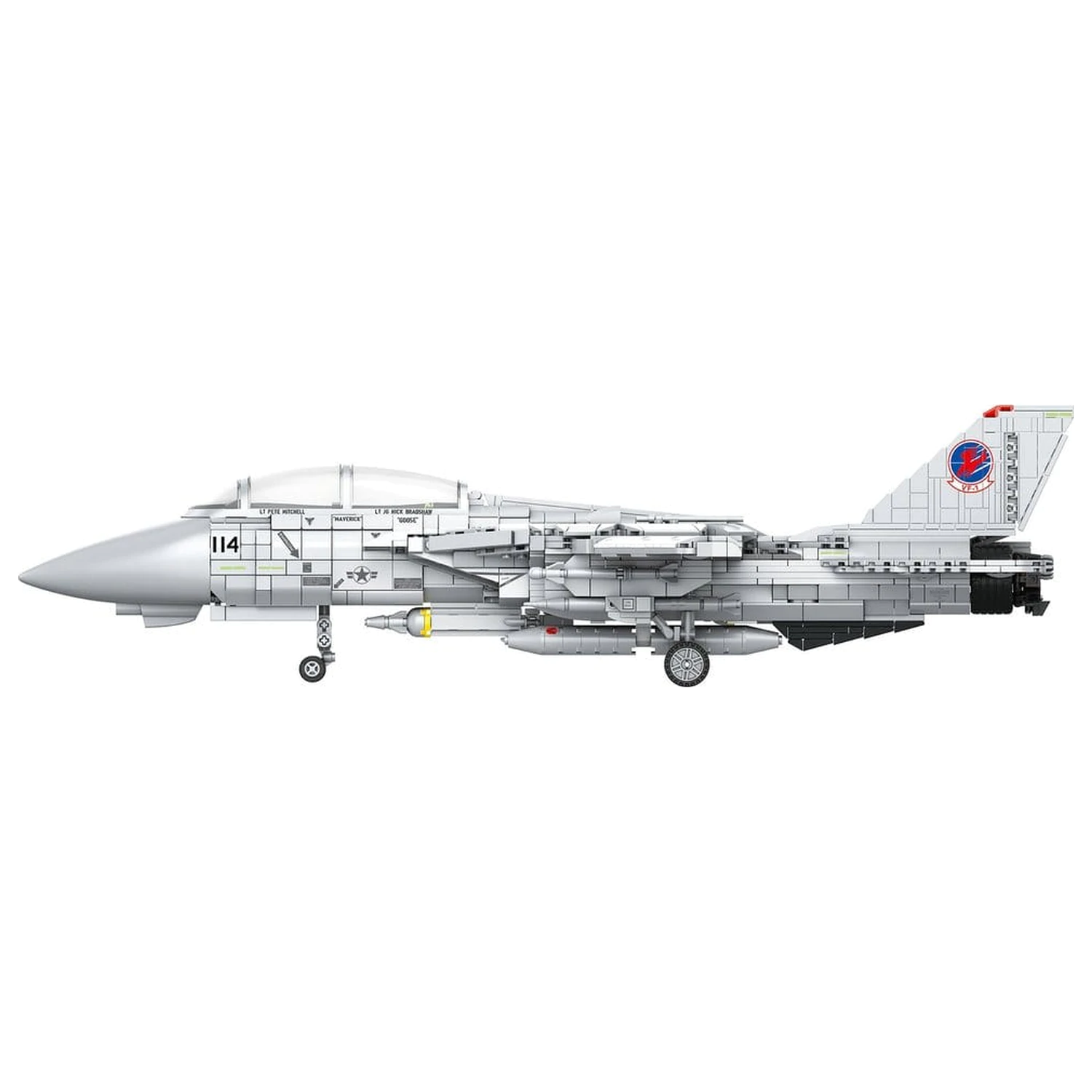 Top Gun Brick System Set Maverick's F-14A Tomcat produktová fotografia