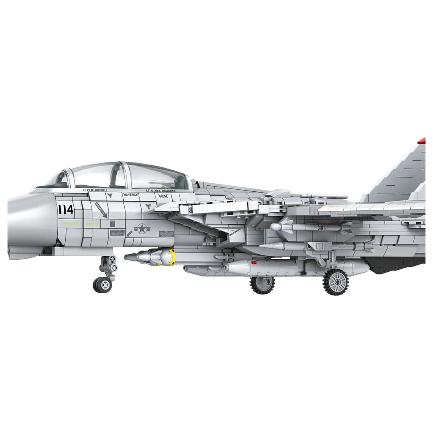 Top Gun Brick System Set Maverick's F-14A Tomcat produktová fotografia