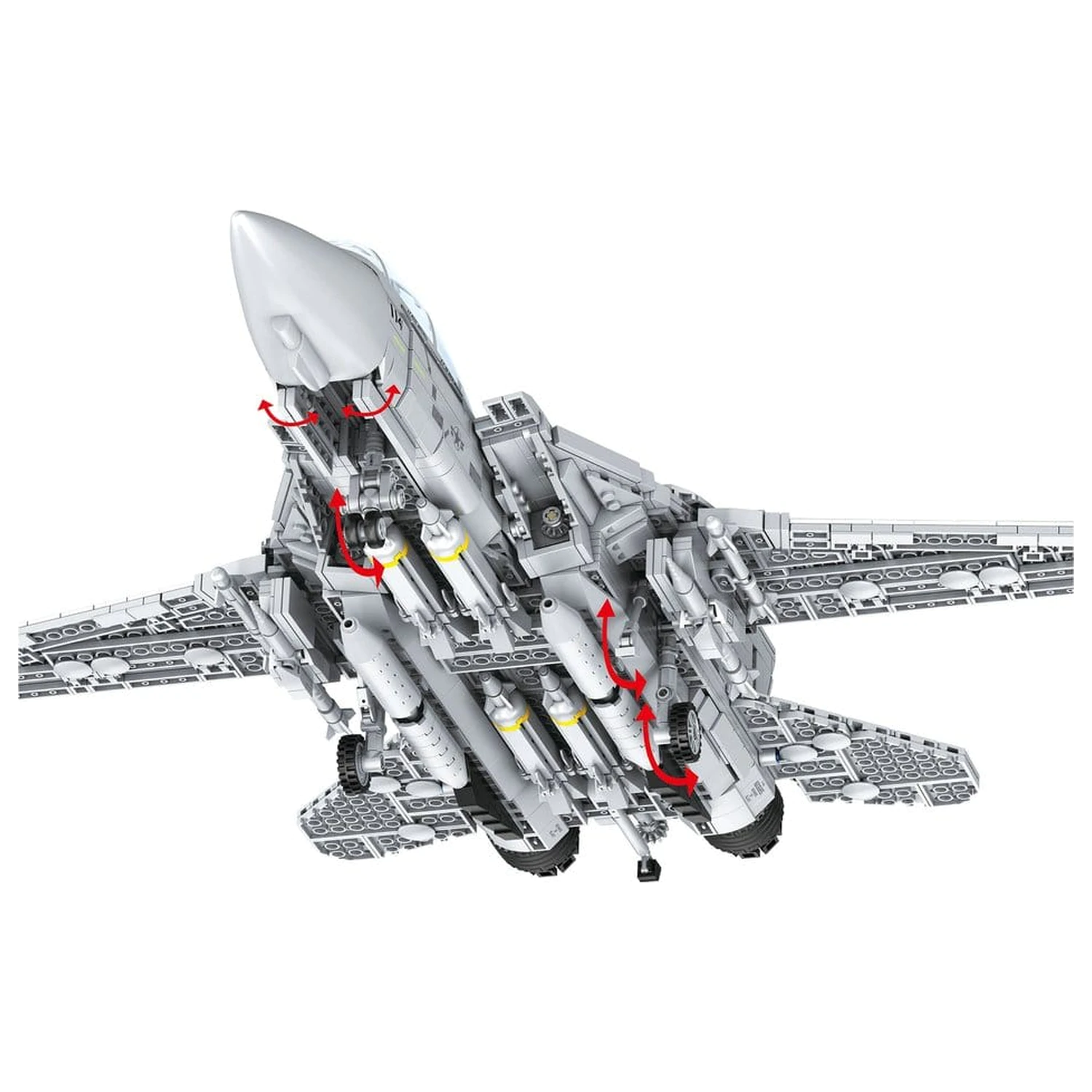 Top Gun Brick System Set Maverick's F-14A Tomcat produktová fotografia