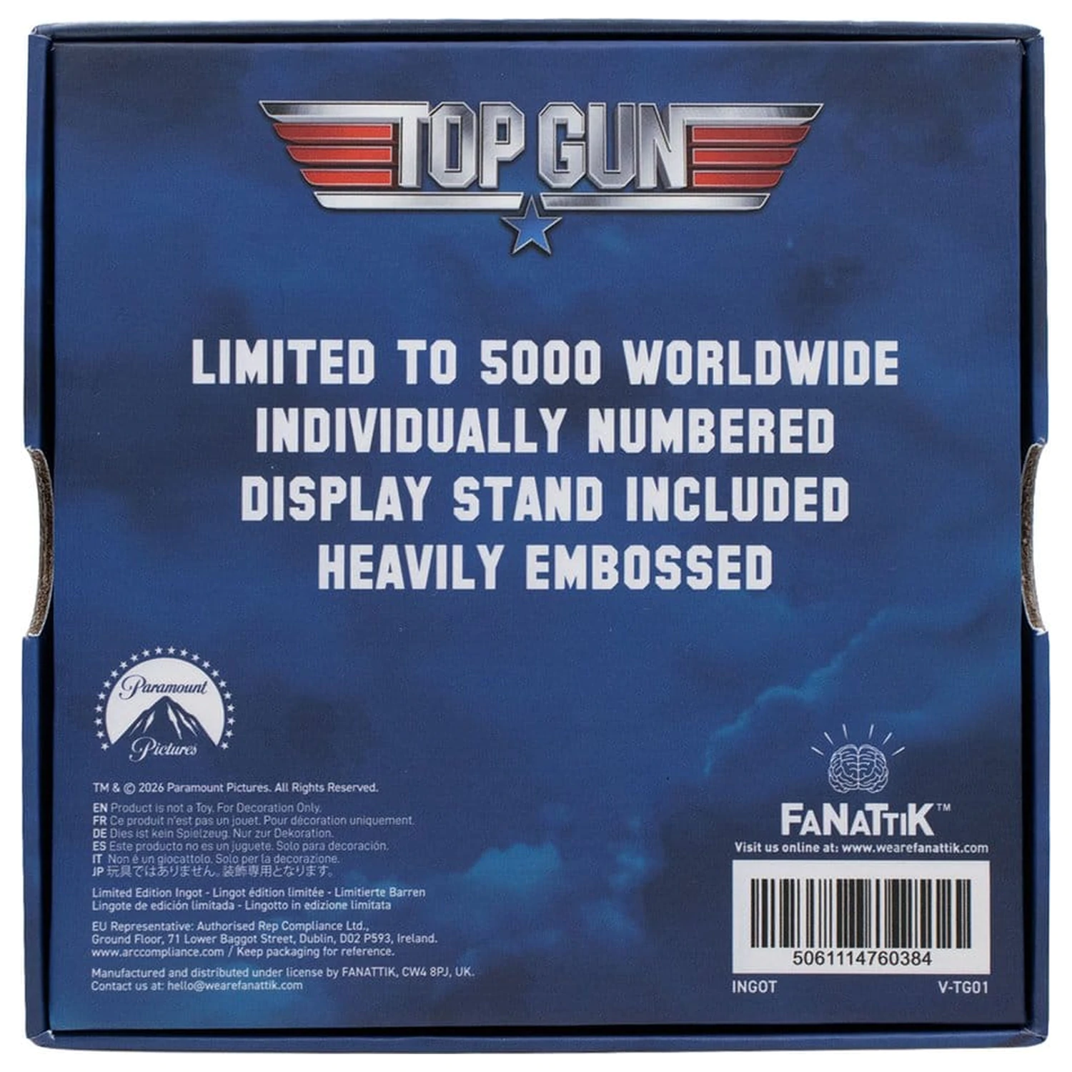 Top Gun Medallion Limitovaná Edícia Prilba produktová fotografia