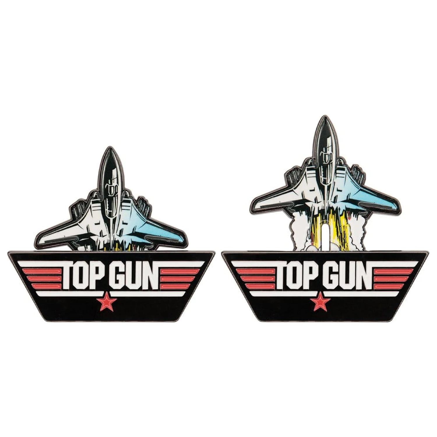 Top Gun odznak odznak pohyblivý limitovaná edícia produktová fotografia