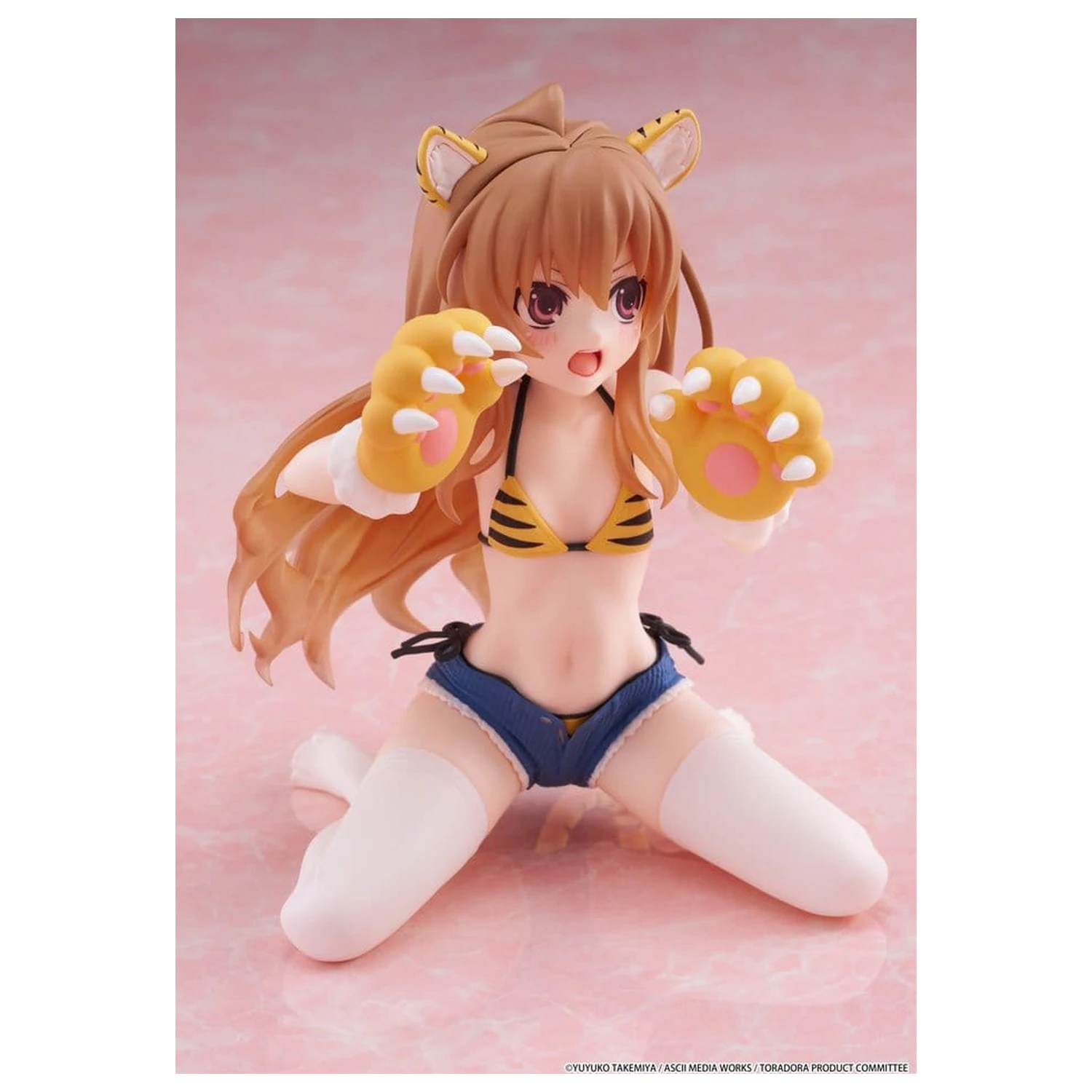 Toradora! Desktop Cute PVC figúrka Taiga Aisaka (Tiger Costume Swimwear Ver.) 13 cm produktová fotografia