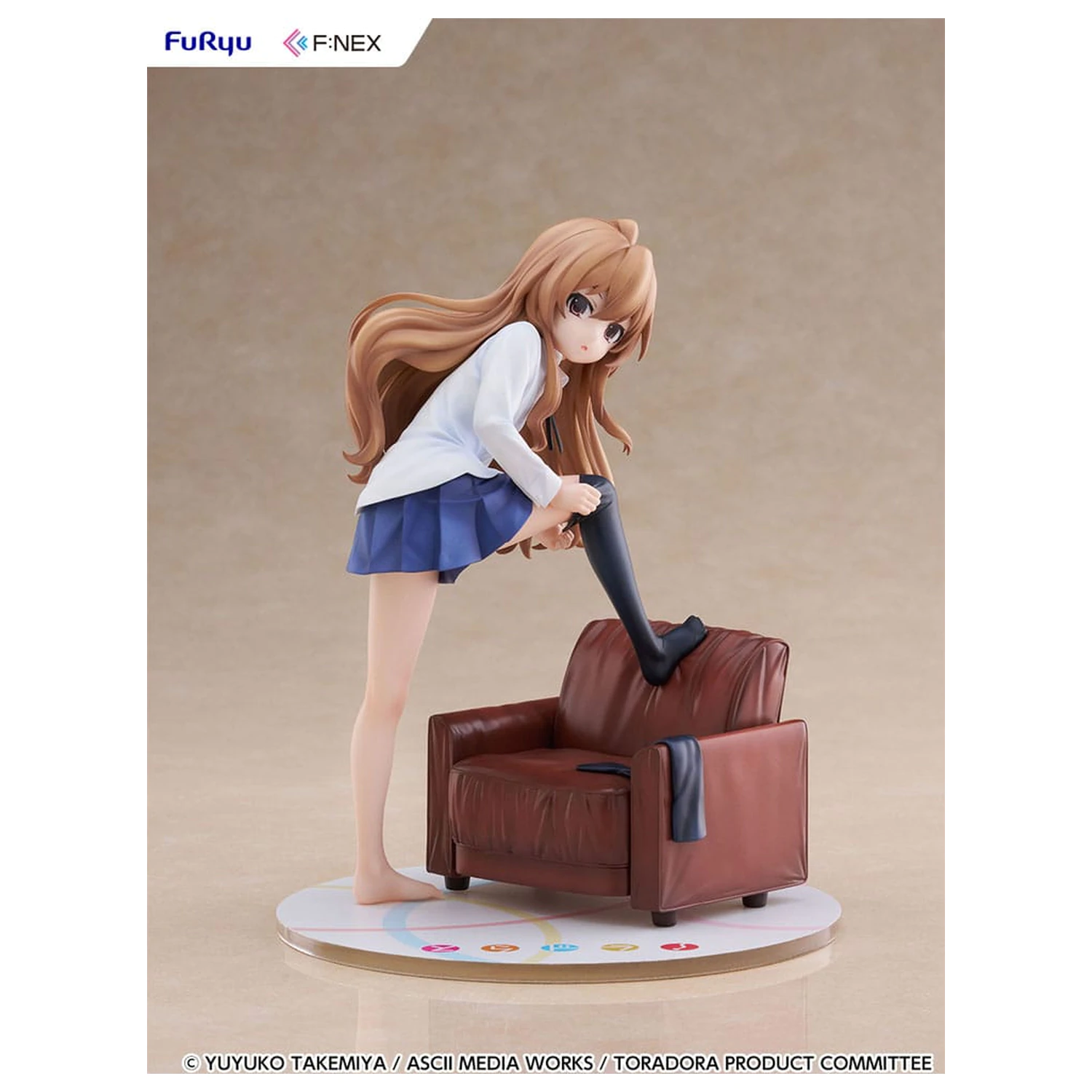 Toradora! F:NEX PVC socha 1/7 Taiga Aisaka 18 cm produktová fotografia
