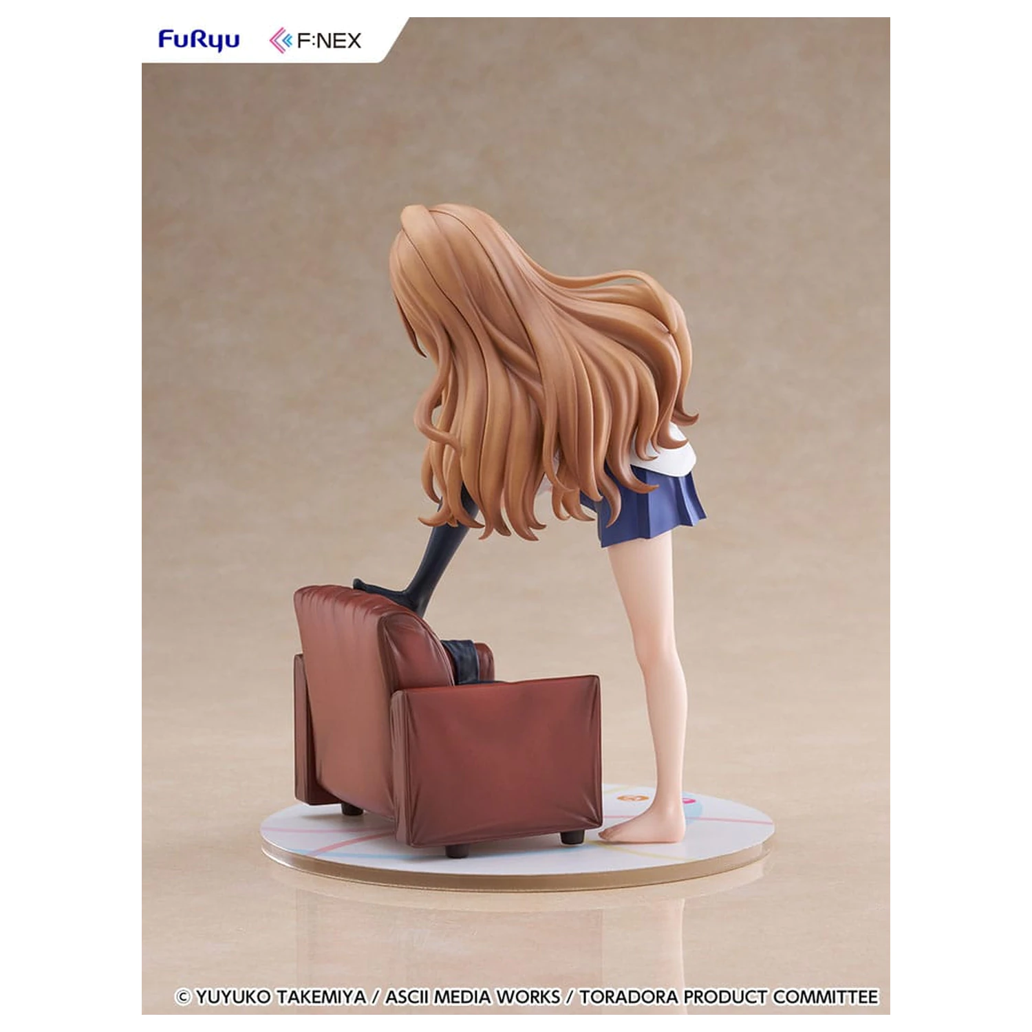 Toradora! F:NEX PVC socha 1/7 Taiga Aisaka 18 cm produktová fotografia