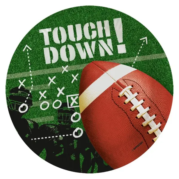 Touchdown papierové taniere, 8 kusov, 22,8 cm produktová fotografia