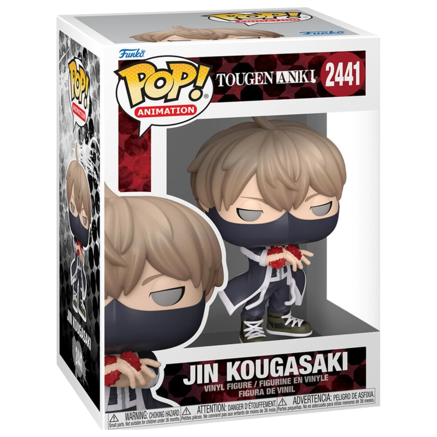 Tougen Anki Funko POP! Animation Vinylová figúrka Jin Kougasaki 9 cm produktová fotografia