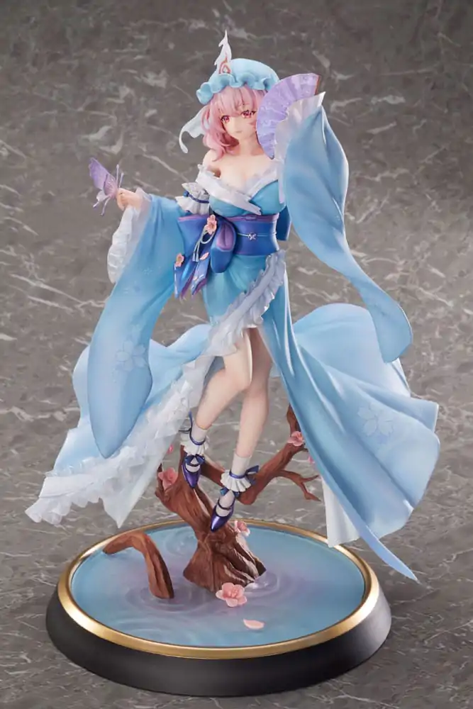 Touhou Project PVC Socha 1/6 Ghost From the Calamitous Nirvana Yuyuko Saigyouji Deluxe Edition 32 cm produktová fotografia