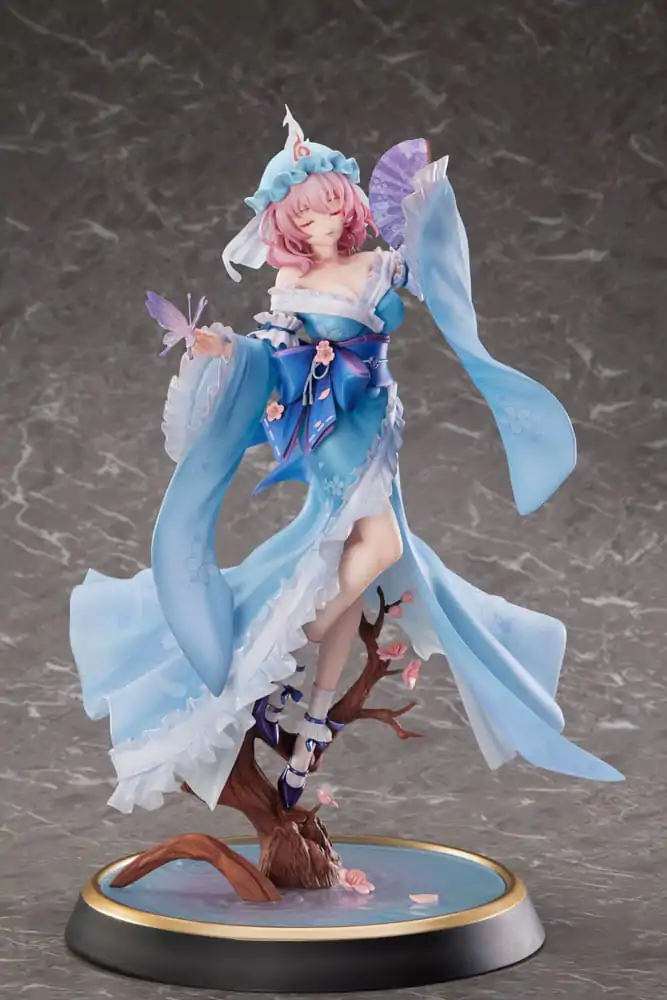 Touhou Project PVC Socha 1/6 Ghost From the Calamitous Nirvana Yuyuko Saigyouji Deluxe Edition 32 cm produktová fotografia