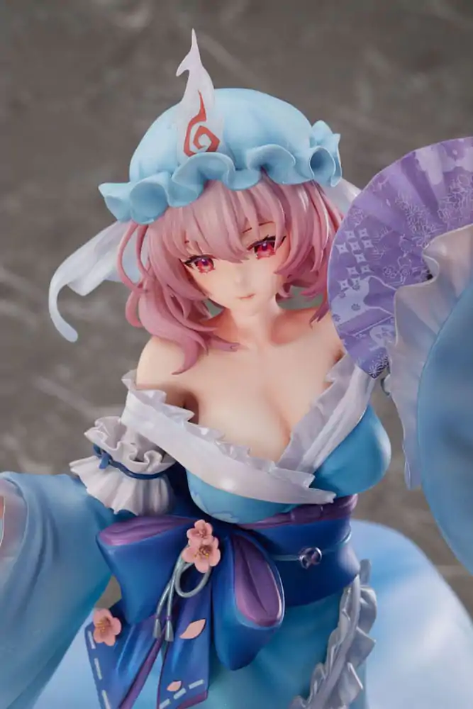 Touhou Project PVC Socha 1/6 Ghost From the Calamitous Nirvana Yuyuko Saigyouji Deluxe Edition 32 cm produktová fotografia