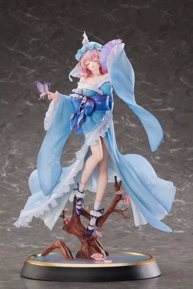 Touhou Project PVC Socha 1/6 Ghost From the Calamitous Nirvana Yuyuko Saigyouji Deluxe Edition 32 cm produktová fotografia