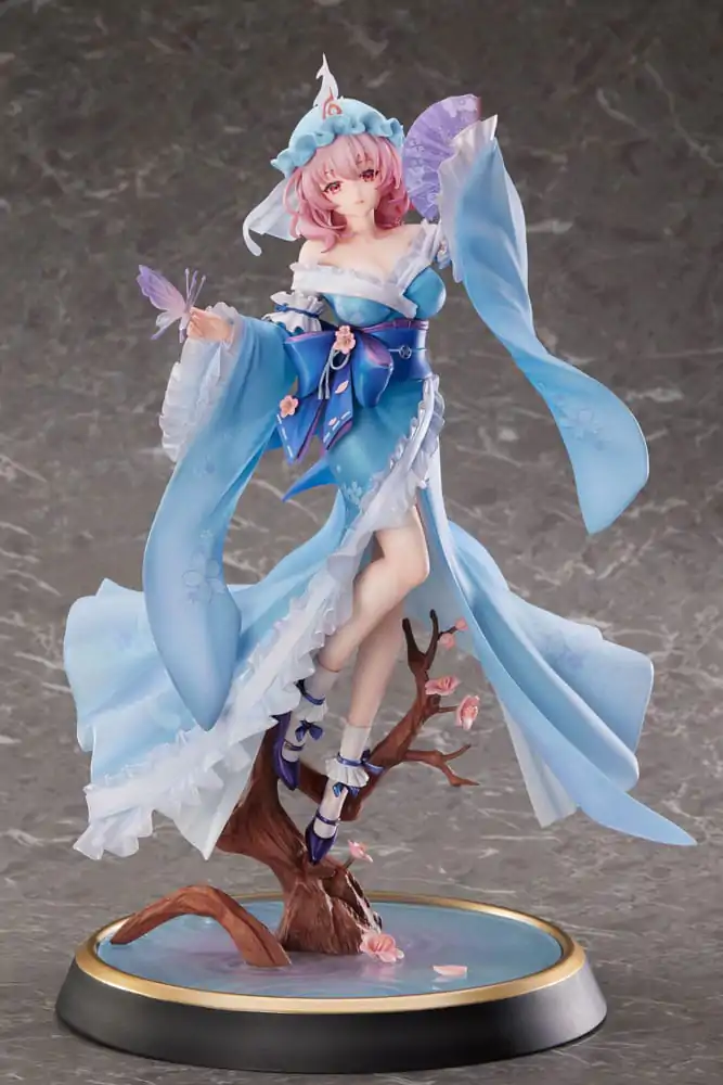 Touhou Project PVC Socha 1/6 Ghost From the Calamitous Nirvana Yuyuko Saigyouji Deluxe Edition 32 cm produktová fotografia