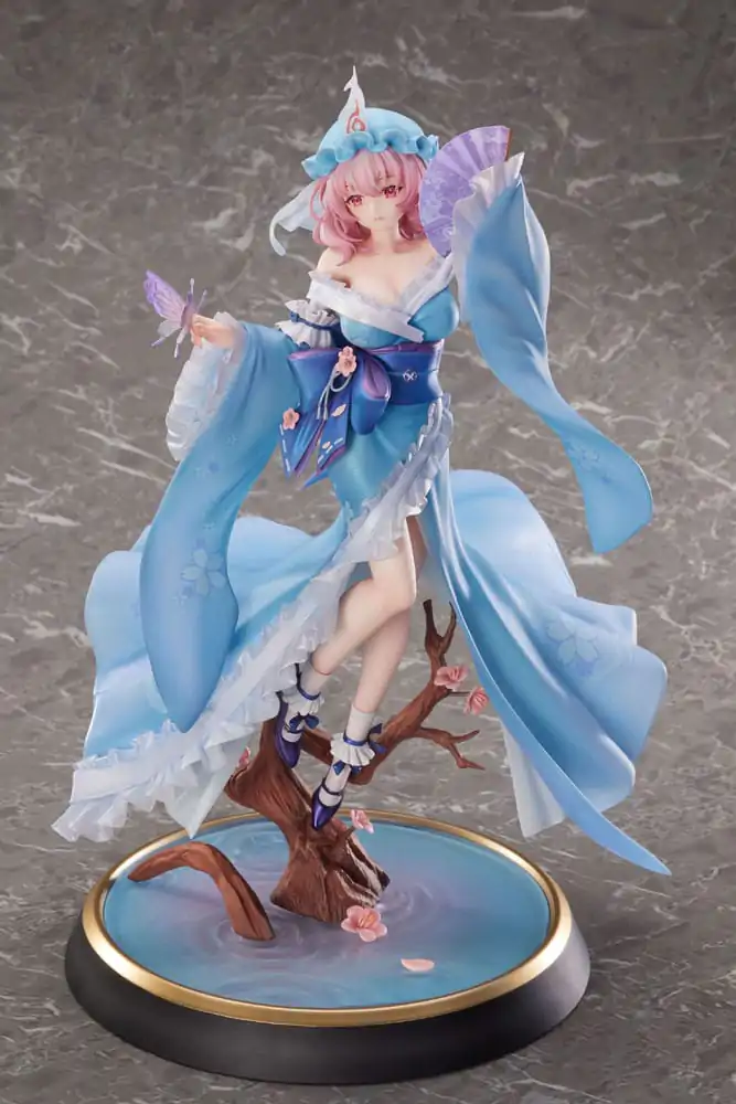 Touhou Project PVC Socha 1/6 Ghost From the Calamitous Nirvana Yuyuko Saigyouji Deluxe Edition 32 cm produktová fotografia