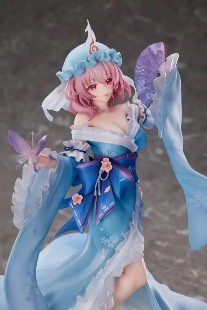 Touhou Project PVC Socha 1/6 Ghost From the Calamitous Nirvana Yuyuko Saigyouji Deluxe Edition 32 cm produktová fotografia