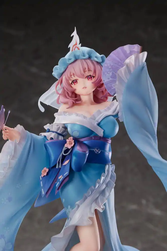 Touhou Project PVC Socha 1/6 Ghost From the Calamitous Nirvana Yuyuko Saigyouji Deluxe Edition 32 cm produktová fotografia