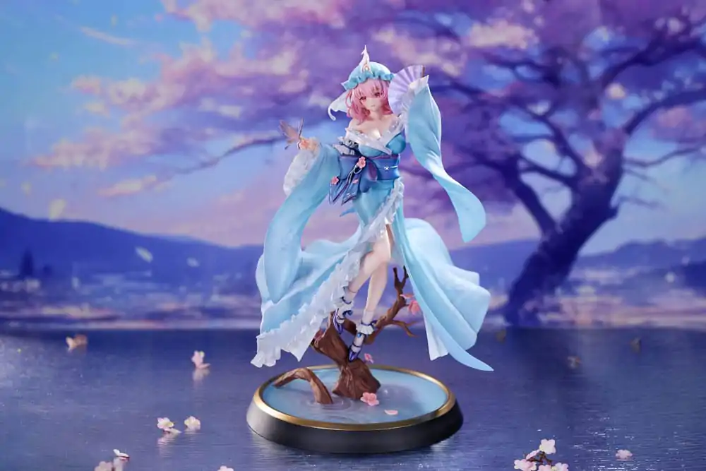 Touhou Project PVC Socha 1/6 Ghost From the Calamitous Nirvana Yuyuko Saigyouji Deluxe Edition 32 cm produktová fotografia