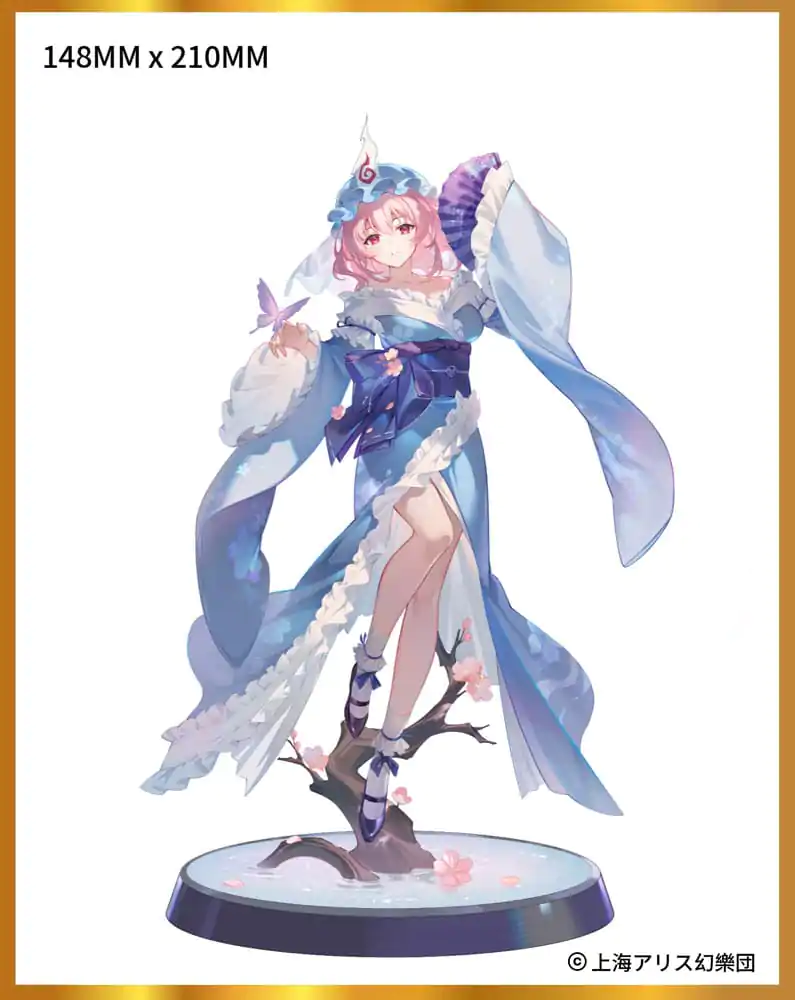 Touhou Project PVC Socha 1/6 Ghost From the Calamitous Nirvana Yuyuko Saigyouji 32 cm produktová fotografia