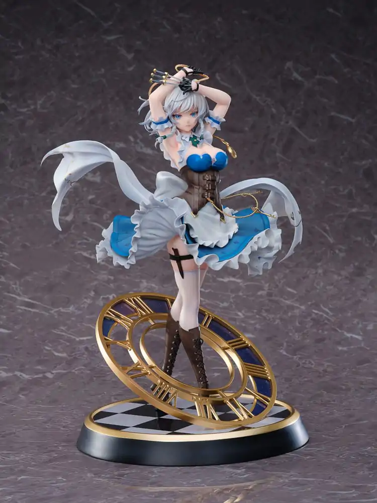 Touhou Project PVC Statue 1/6 Luna Dial Sakuya Izayoi Deluxe Edition 32 cm termékfotó