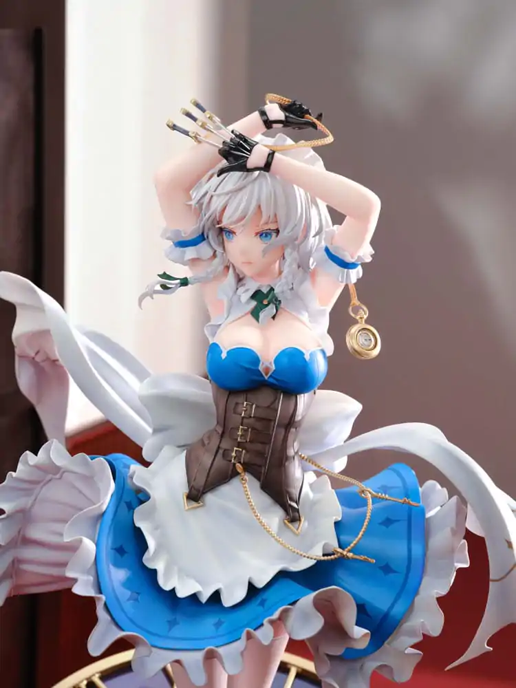 Touhou Project PVC Statue 1/6 Luna Dial Sakuya Izayoi Deluxe Edition 32 cm termékfotó