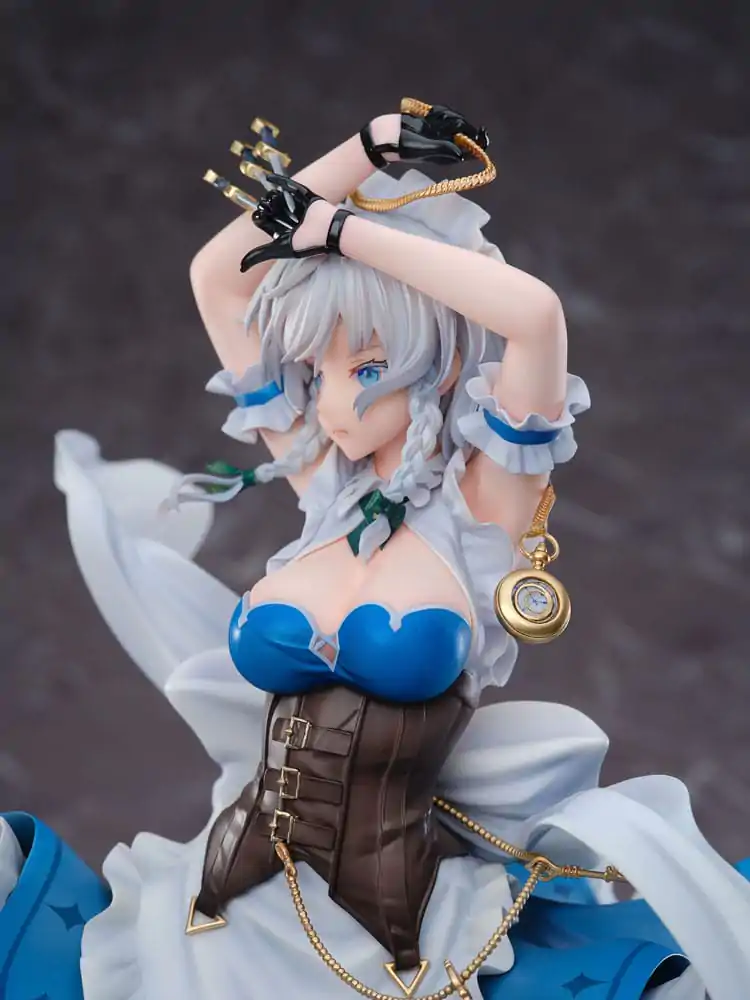 Touhou Project PVC Statue 1/6 Luna Dial Sakuya Izayoi Deluxe Edition 32 cm termékfotó