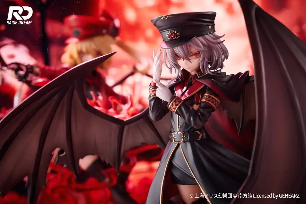 Touhou Project PVC socha 1/6 Remilia Scarlet Vojenská uniforma Ver. 24 cm termékfotó