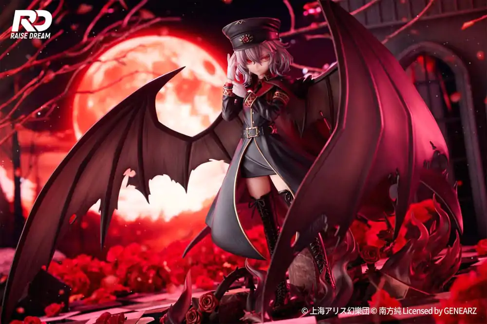 Touhou Project PVC socha 1/6 Remilia Scarlet Vojenská uniforma Ver. 24 cm termékfotó