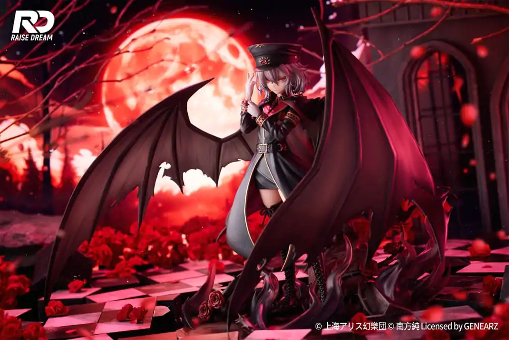 Touhou Project PVC socha 1/6 Remilia Scarlet Vojenská uniforma Ver. 24 cm termékfotó