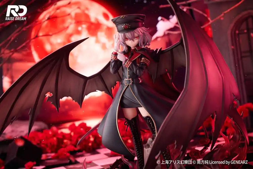 Touhou Project PVC socha 1/6 Remilia Scarlet Vojenská uniforma Ver. 24 cm termékfotó