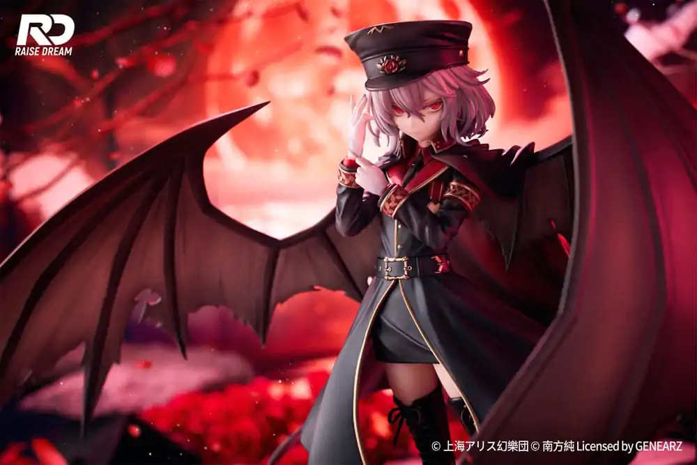 Touhou Project PVC socha 1/6 Remilia Scarlet Vojenská uniforma Ver. 24 cm termékfotó