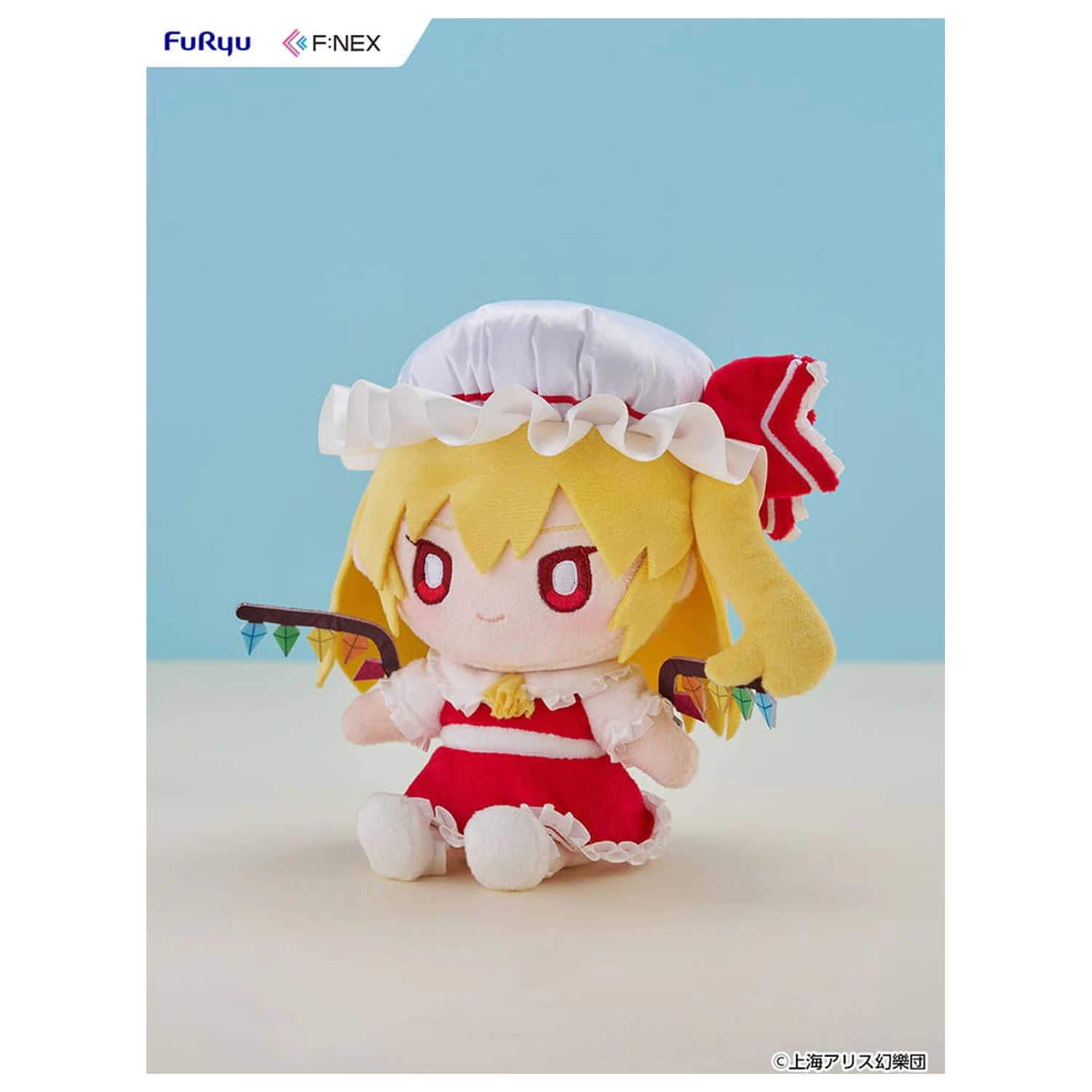 Touhou Project F:NEX HOWAHOWA Series plyšová figúrka Flandre Scarlet 18 cm produktová fotografia