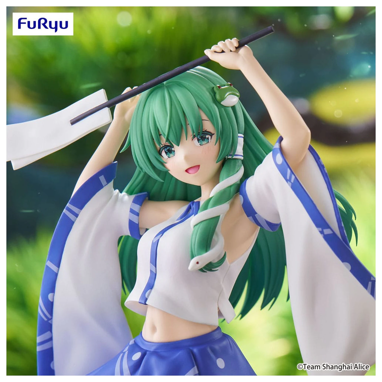 Touhou Project Noodle Stopper PVC Socha Sanae Kochiya 13 cm produktová fotografia
