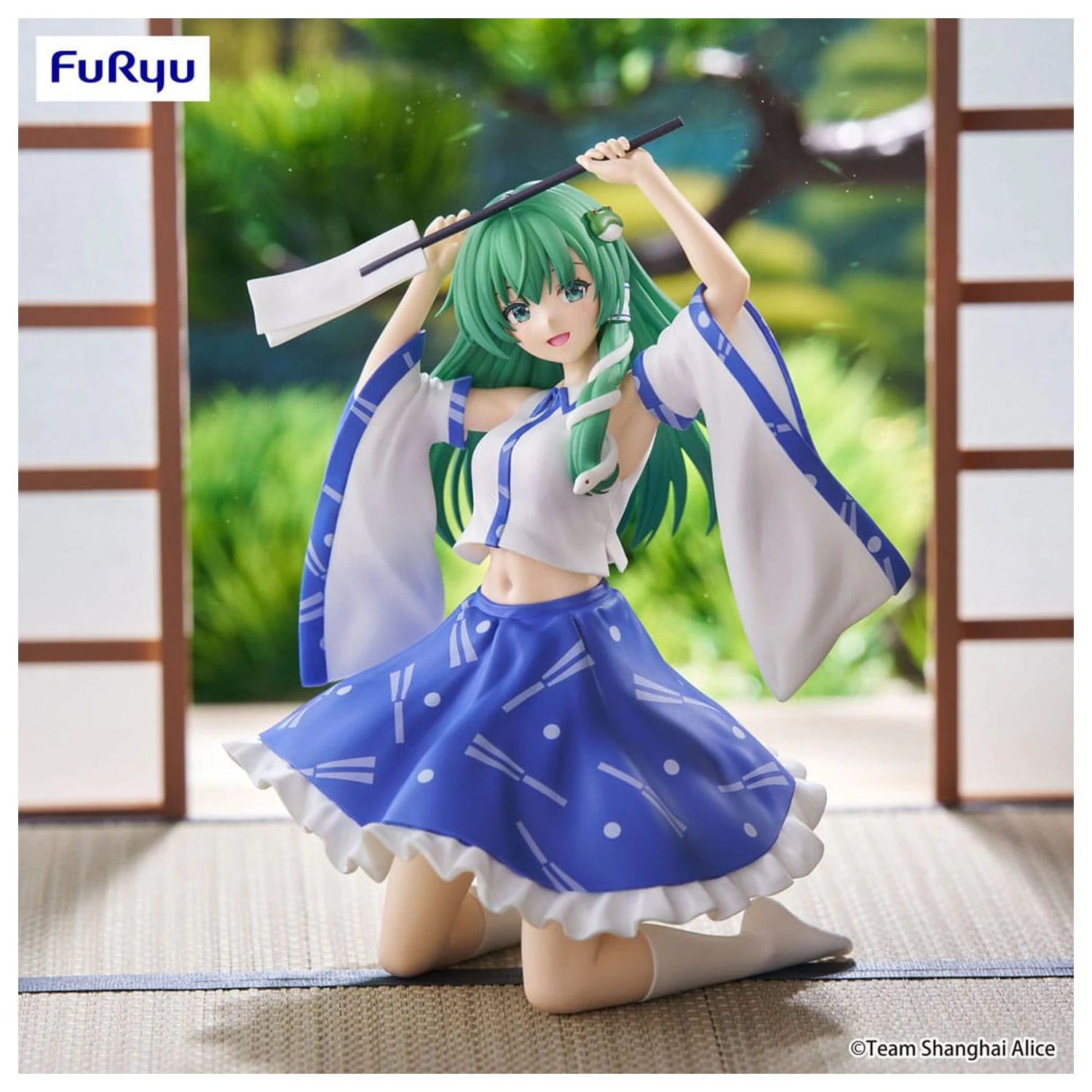 Touhou Project Noodle Stopper PVC Socha Sanae Kochiya 13 cm produktová fotografia