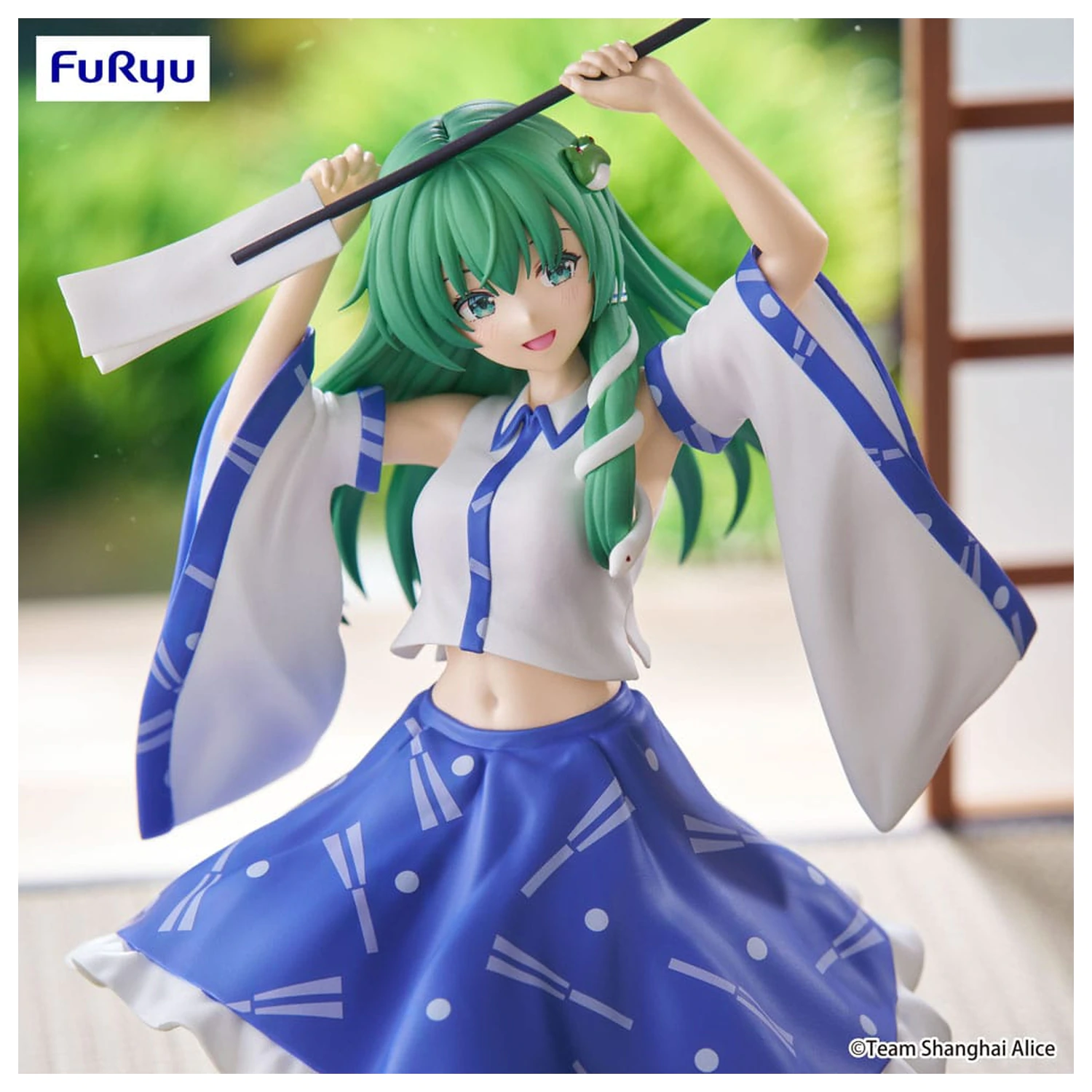 Touhou Project Noodle Stopper PVC Socha Sanae Kochiya 13 cm produktová fotografia