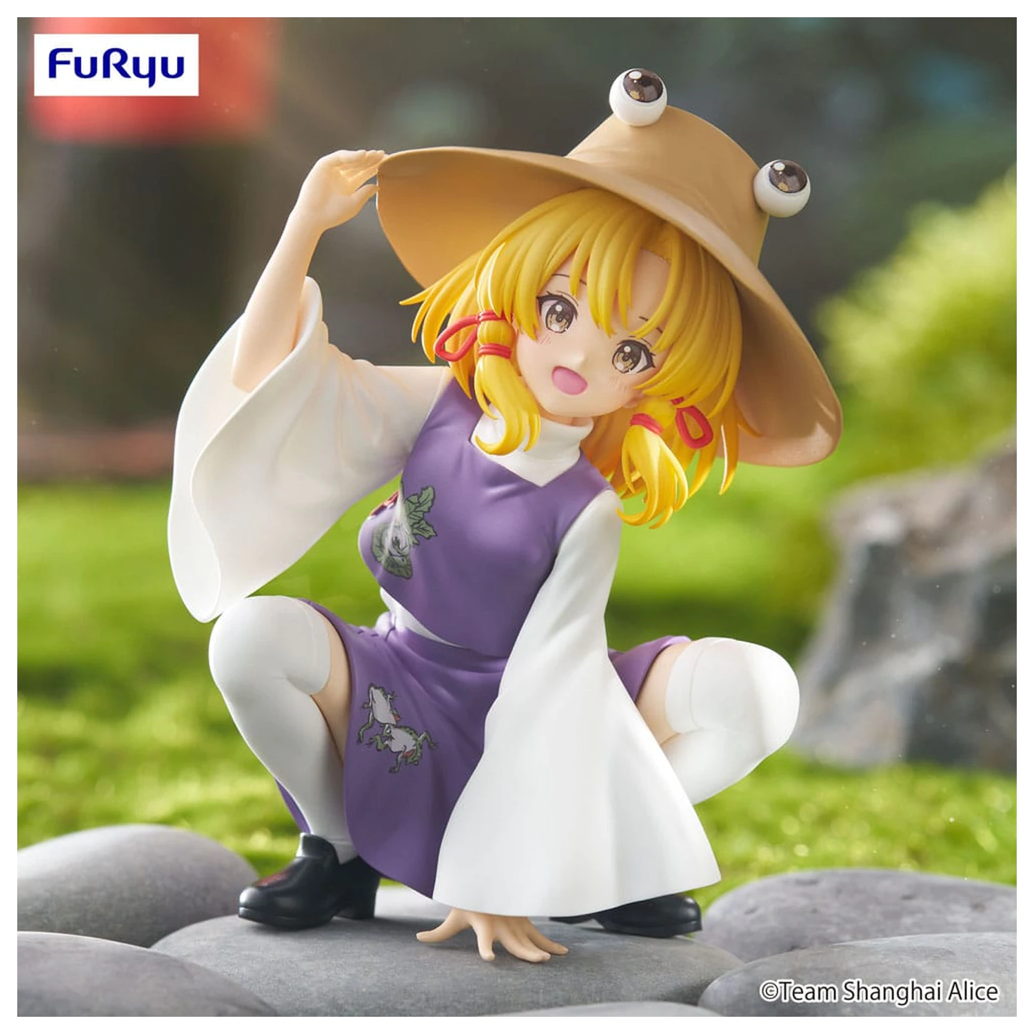 Touhou Project zarážka na rezance PVC socha Suwako Moriya 9 cm produktová fotografia