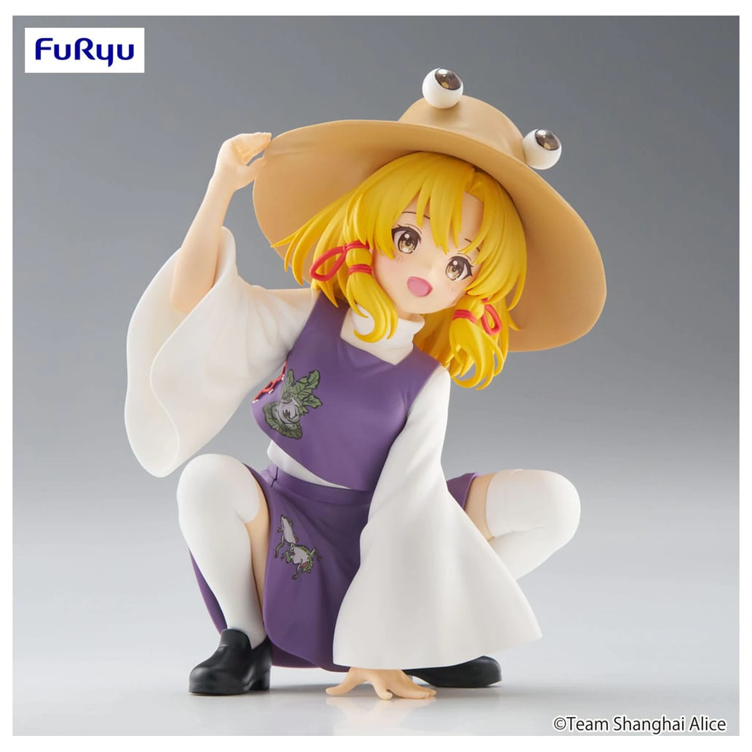 Touhou Project zarážka na rezance PVC socha Suwako Moriya 9 cm produktová fotografia