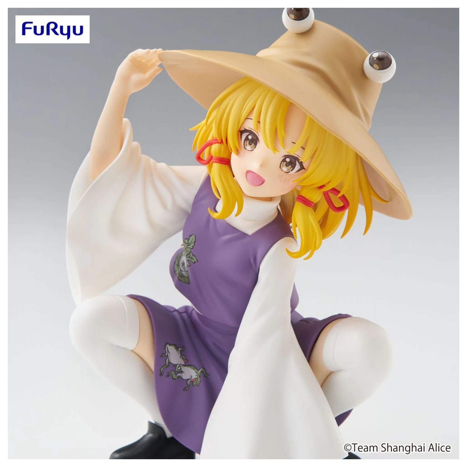 Touhou Project zarážka na rezance PVC socha Suwako Moriya 9 cm produktová fotografia