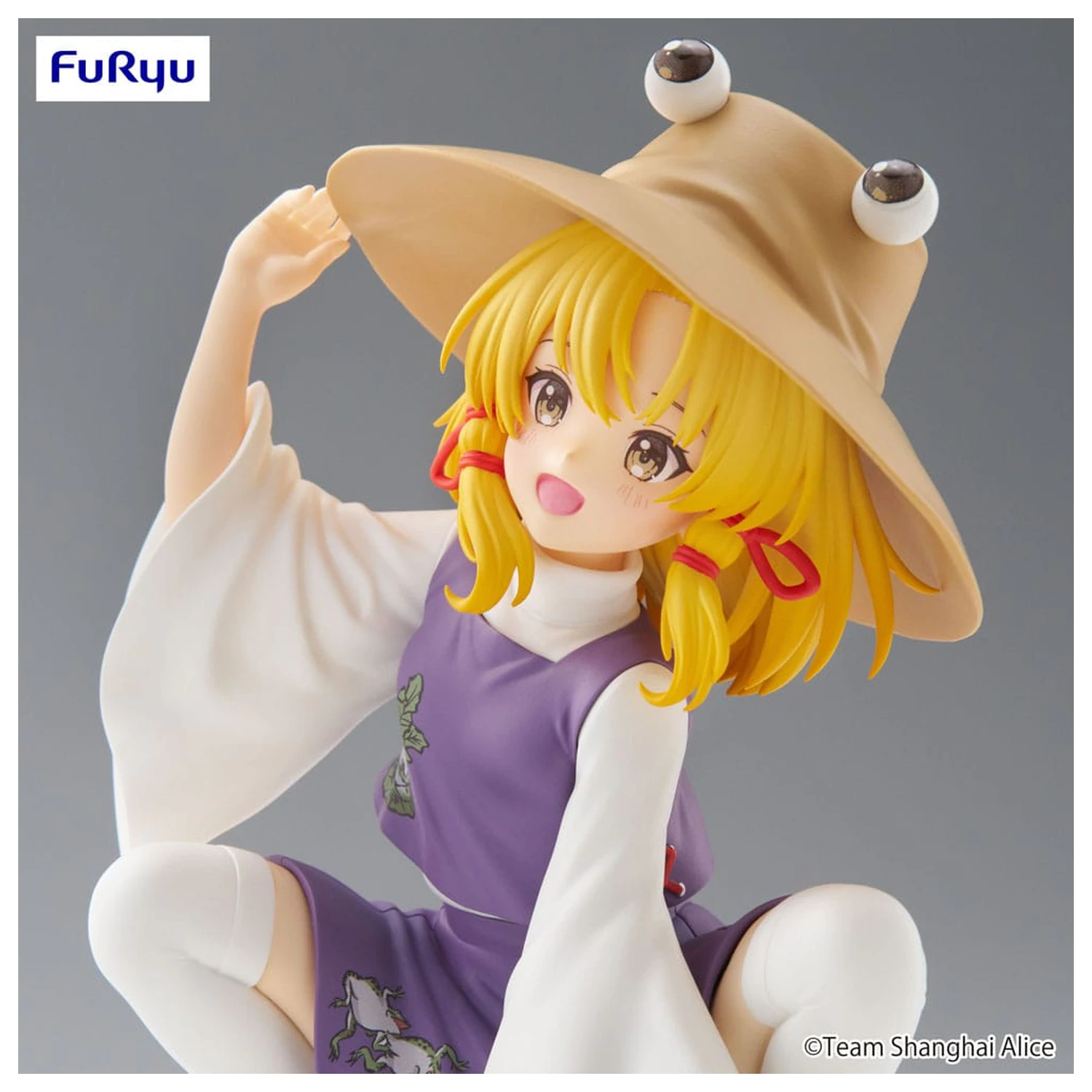 Touhou Project zarážka na rezance PVC socha Suwako Moriya 9 cm produktová fotografia