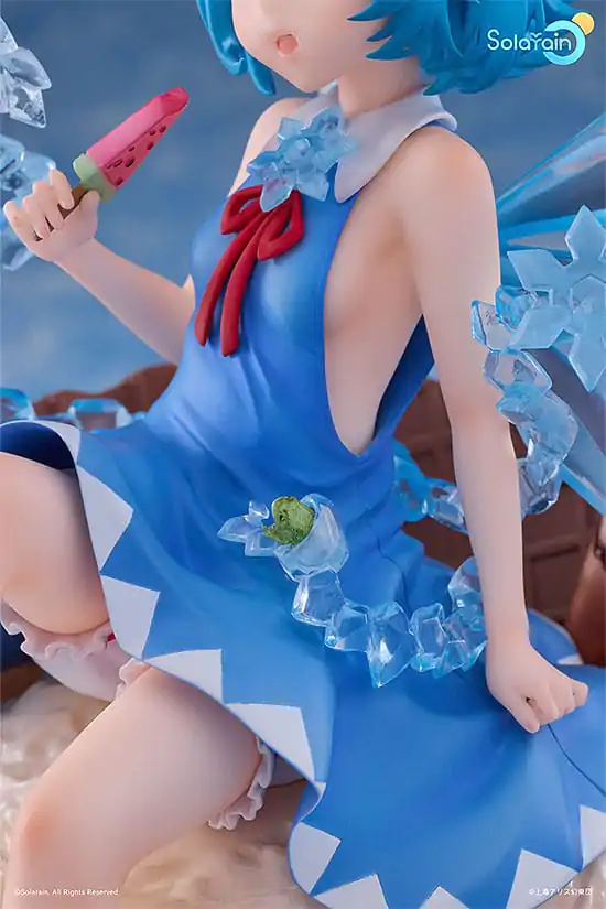 Touhou Project PVC Statue 1/7 Cirno Summer Frost Ver. 19 cm termékfotó