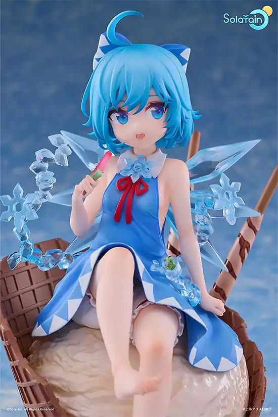 Touhou Project PVC Statue 1/7 Cirno Summer Frost Ver. 19 cm termékfotó